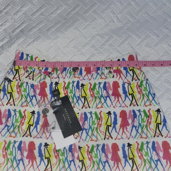 NWT! Weekend MaxMara Flutterflies 2021 collection skirt. - Picture 9 of 11